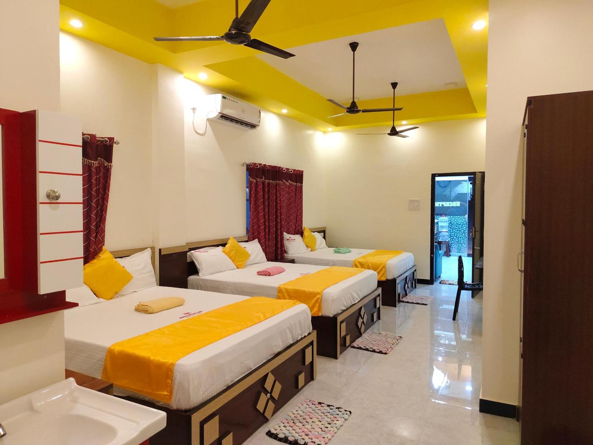 Hotel Sonia Mahi Inn Kanyakumari Oda fotoğraf